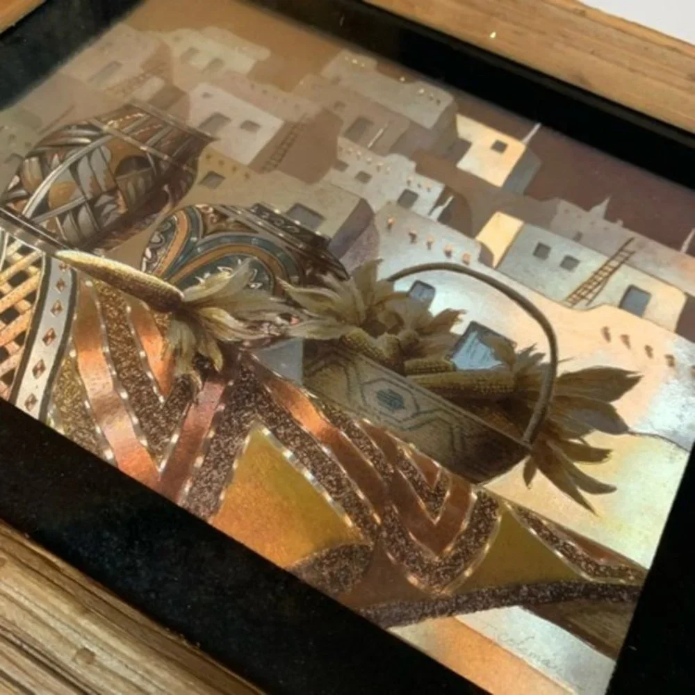 Wooden Handmade Picture Frame Wall Art‎